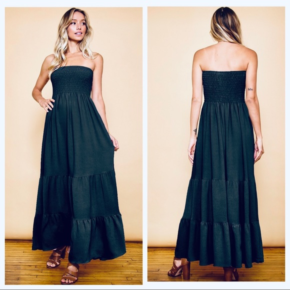 Must have Off -Shoulder Tiered Maxi dress - Picture 3 of 12